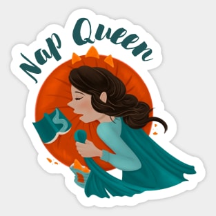 Nap Queen Sticker